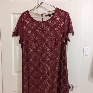 Cynthia Steffen lace dress